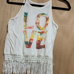 THE ORIGINAL ARIZONA JEAN CO - Off White Tank Top